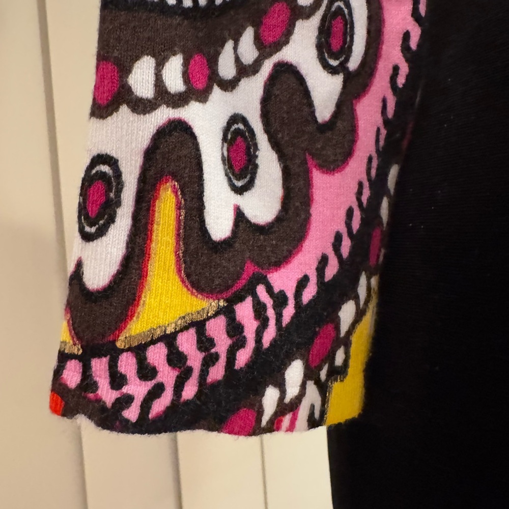 Cache Multicolor Patterned Top - image 4